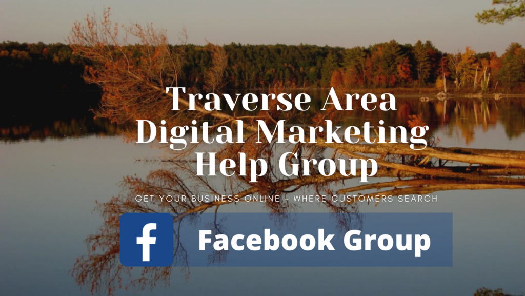 Traverse Area Digital Marketing Help group for facebook